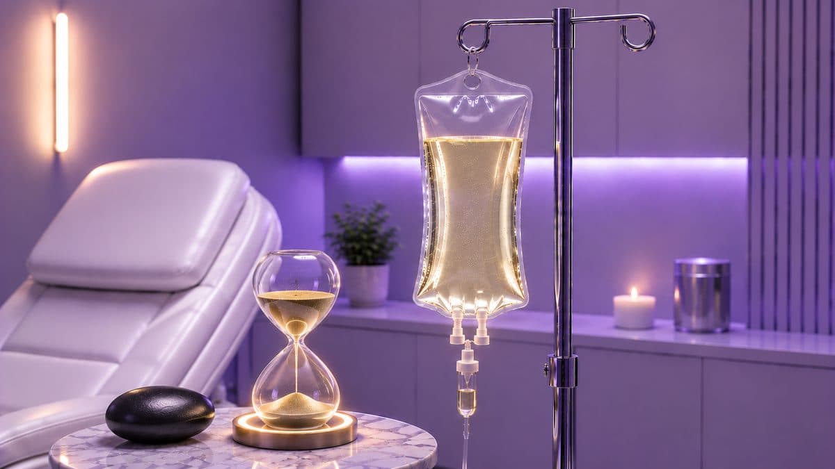Perfuzie NAD+ intravenos la clinica Synerva din București